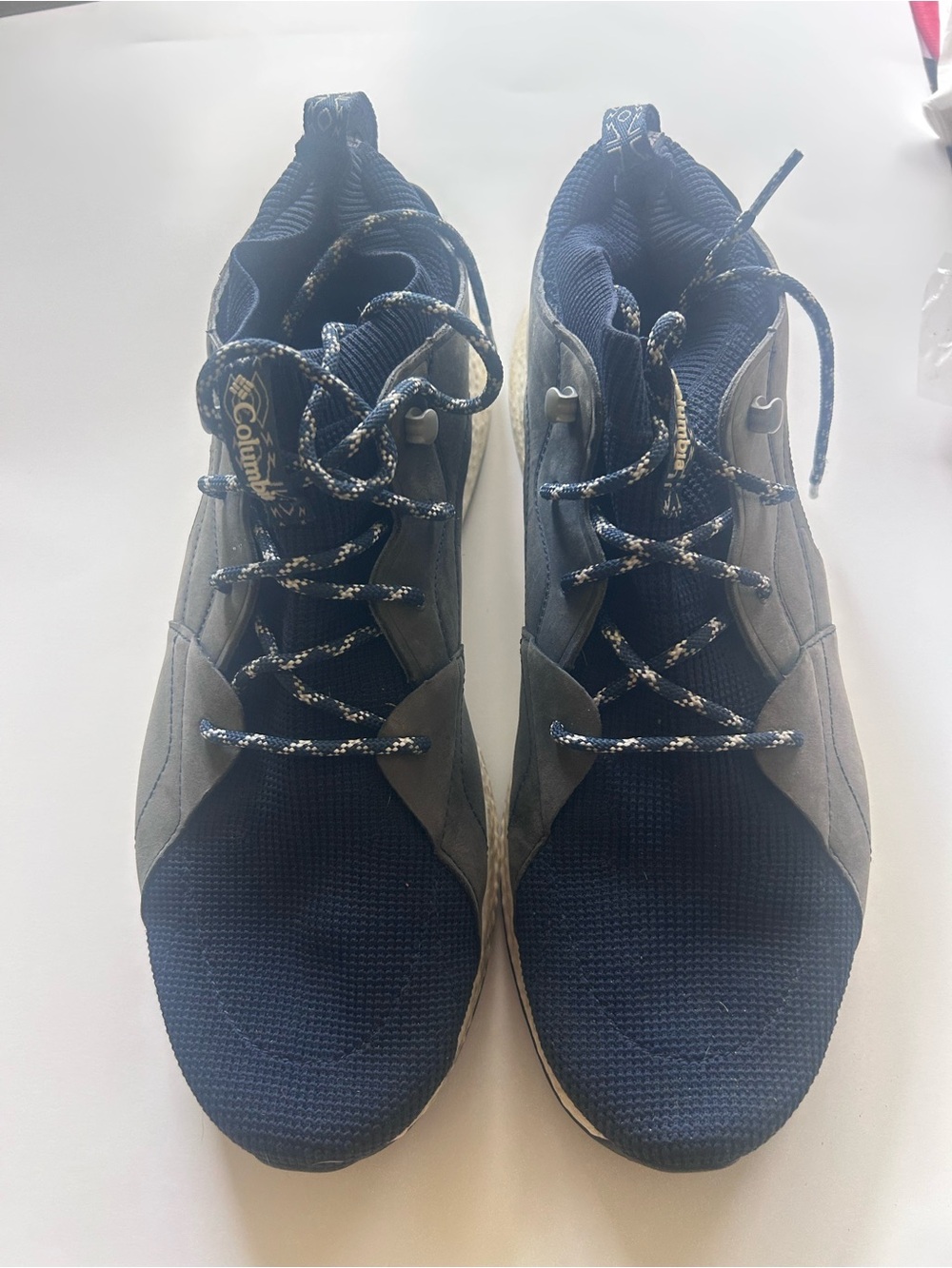 Columbia Men’s Navy and Gray Trail Sneakers
